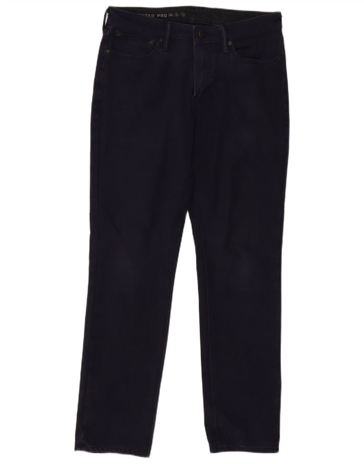 Jeans slim feminino Levi's W32 L31 algodão azul marinho