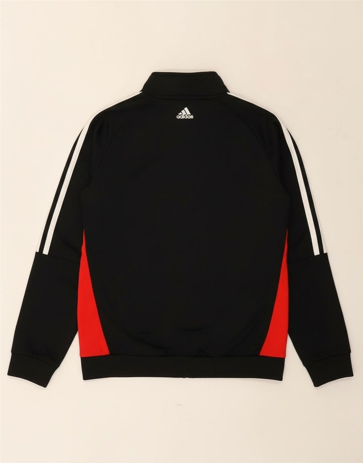 Jaqueta Adidas Boys Graphic Tracksuit Top 11-12 Anos Preto Colorblock