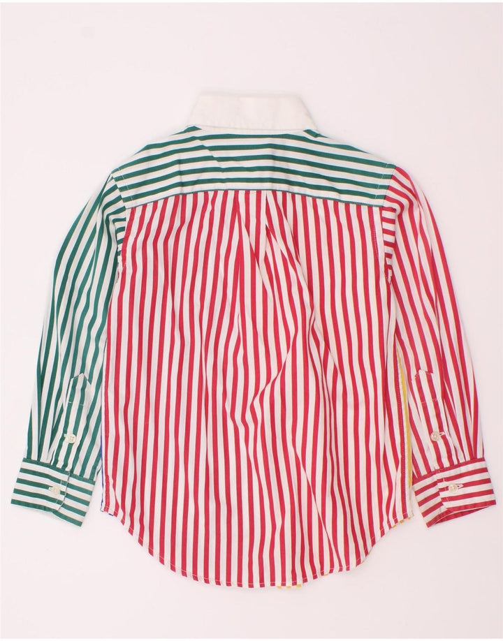 Ralph Lauren Camisa masculina 2-3 anos algodão listrado multicolorido