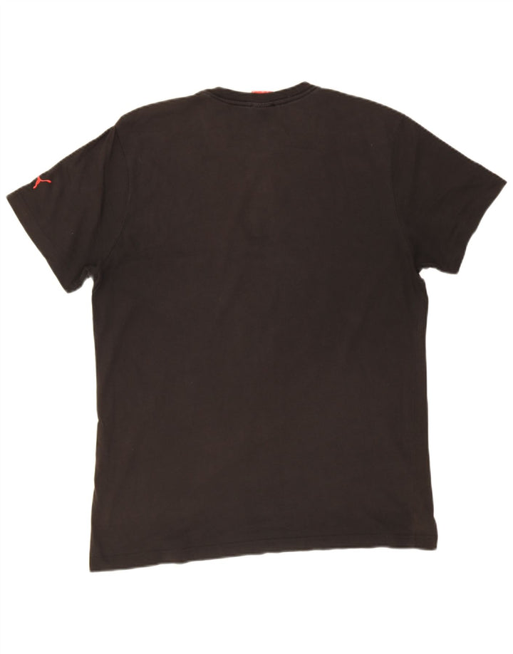 Puma Camiseta Masculina Graphic Top Grande Preto