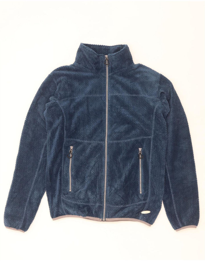 Jaqueta de lã masculina Brugi UK 38 poliéster azul marinho médio