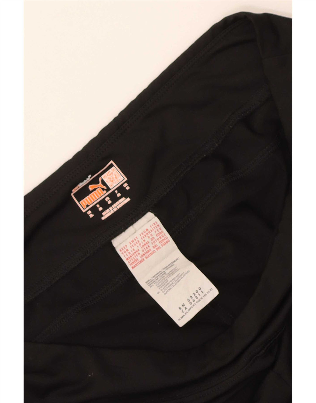 Puma Womens Capri Leggings UK 14 Grande Poliéster Preto