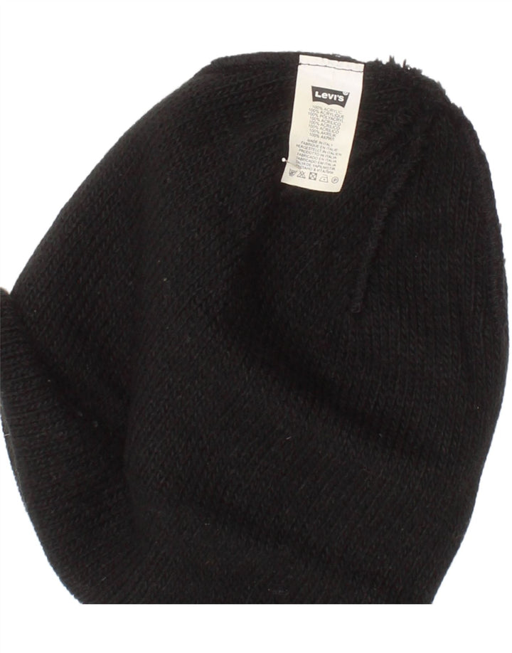 Gorro masculino Levi's tamanho único preto acrílico