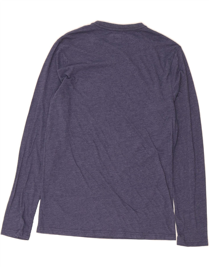 WRANGLER Mens Graphic Top Long Sleeve Medium Blue Cotton Vintage Wrangler and Second-Hand Wrangler from Messina Hembry 