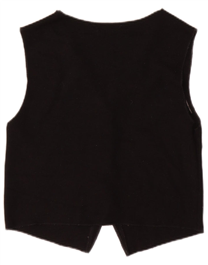 Colete feminino Zara UK 12 médio preto