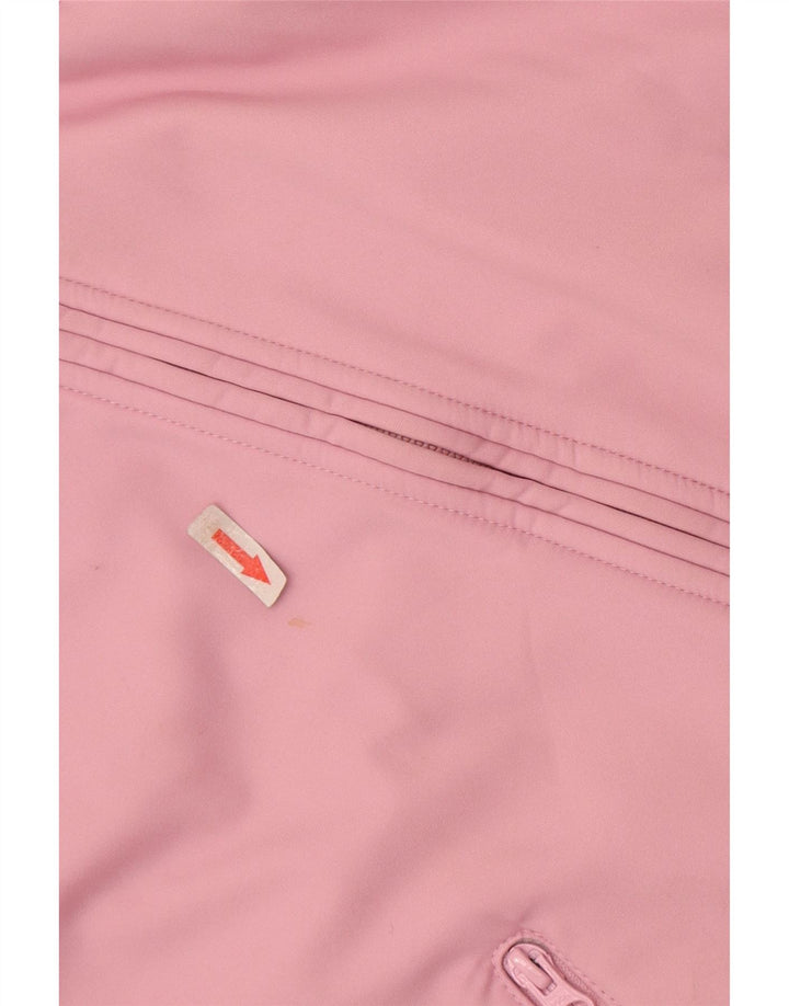 Columbia Womens Interchange Tracksuit Top Jacket UK 14 Médio Rosa