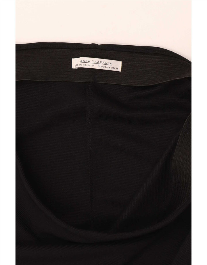 Zara Minissaia feminina Trafaluc média W28 preta
