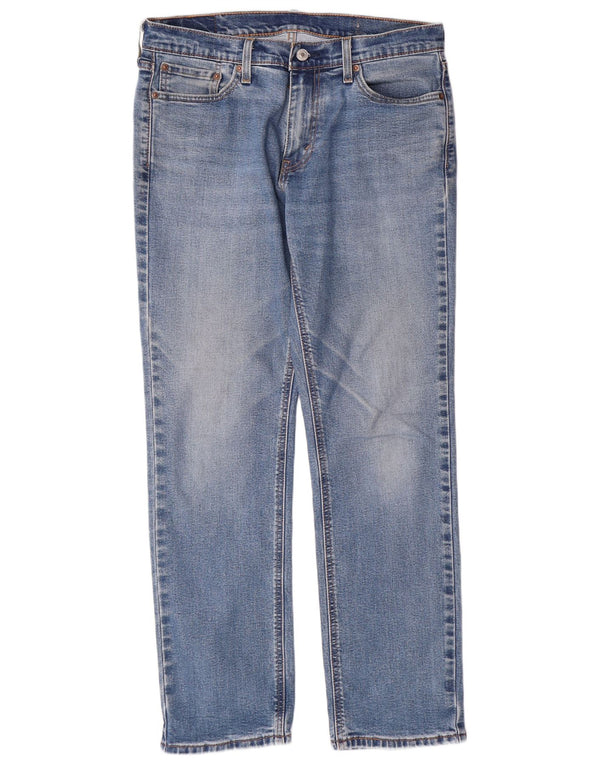 LEVI'S Masculino 541 Straight Jeans W30 L29 Azul Algodão