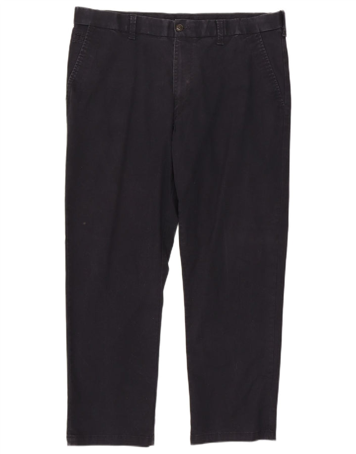 Calça Chino Regular Masculina Marks & Spencer Blue Harbor W38 L29 Azul Marinho