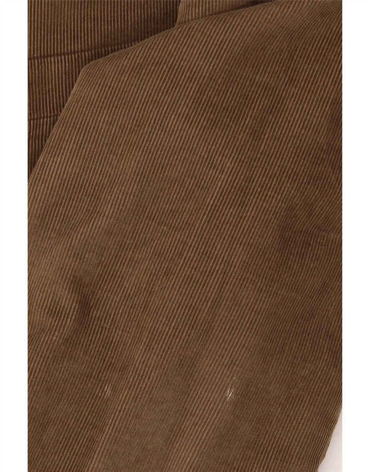 Jaqueta blazer masculina de veludo com 3 botões Marks & Spencer Reino Unido 42 grande marrom