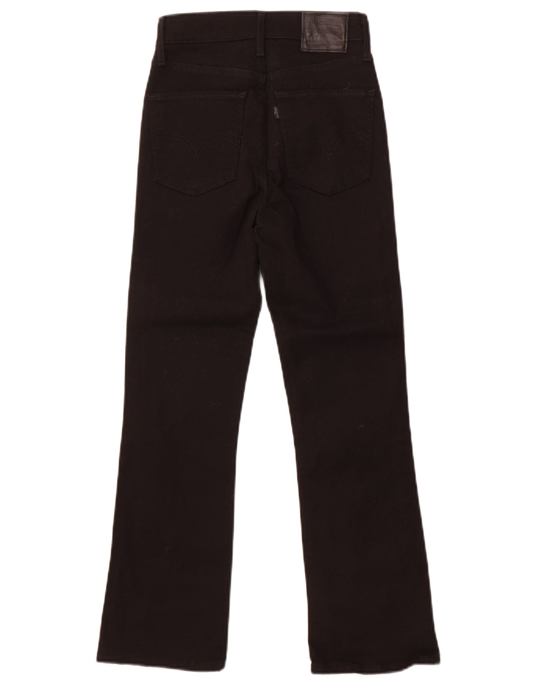 Jeans feminino Bootcut Levi's W24 L26 algodão preto