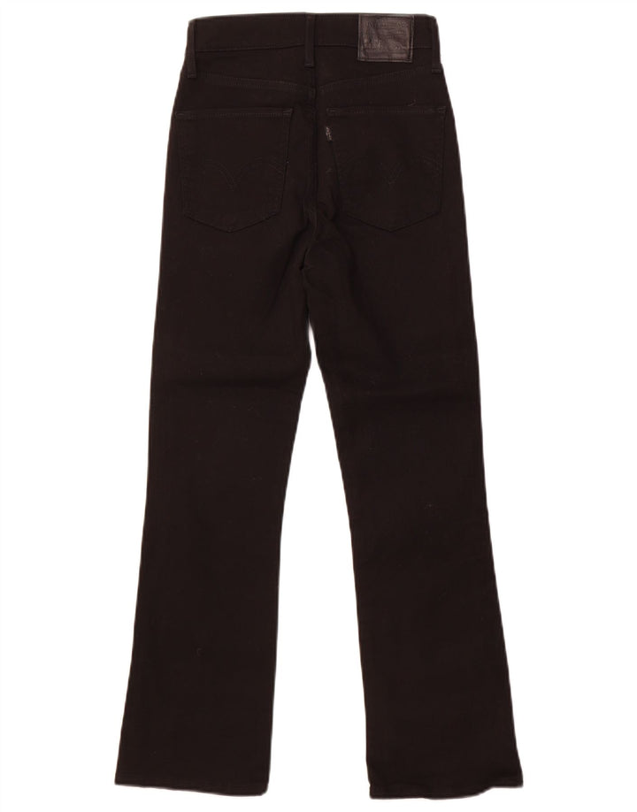 Jeans feminino Bootcut Levi's W24 L26 algodão preto