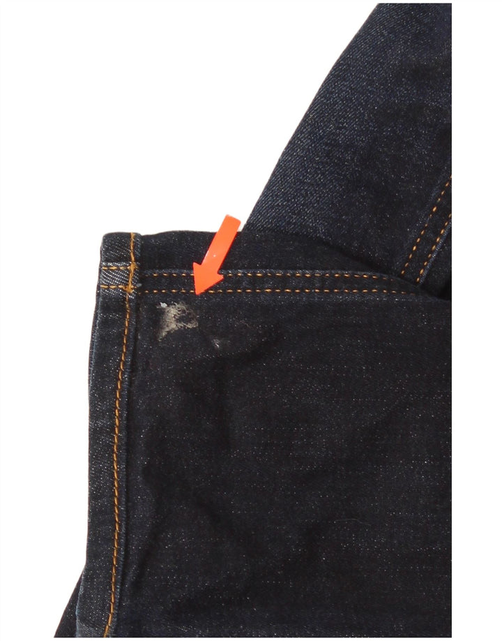 Jeans retos femininos Diesel W28 L28 azul marinho