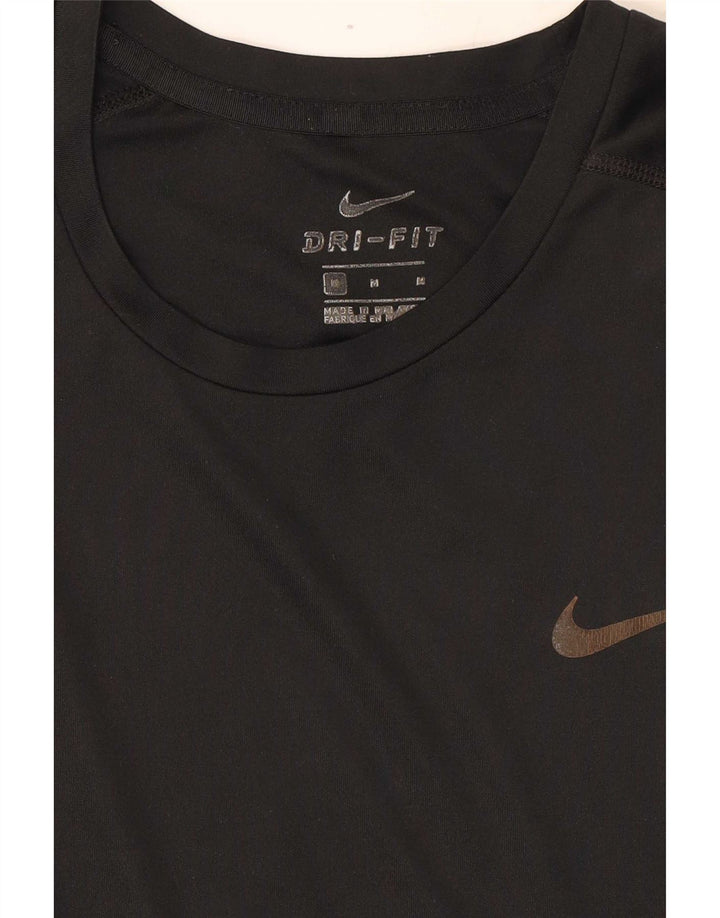 Camiseta Nike Masculina Dri Fit Top Médio Preto