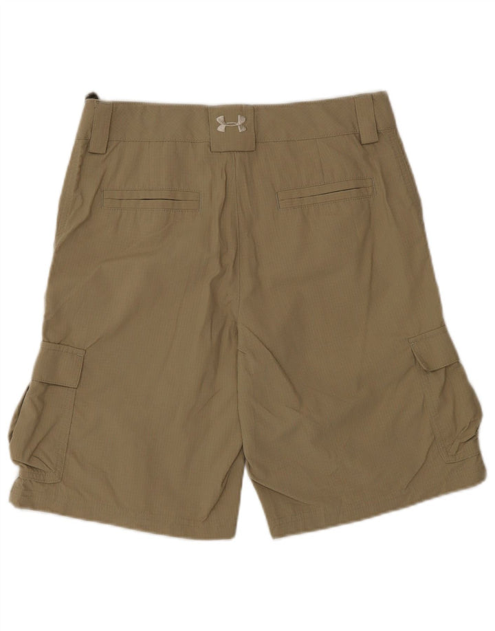 UNDER ARMOUR Meninos Cargo Shorts 11-12 Anos Grande W28 Bege