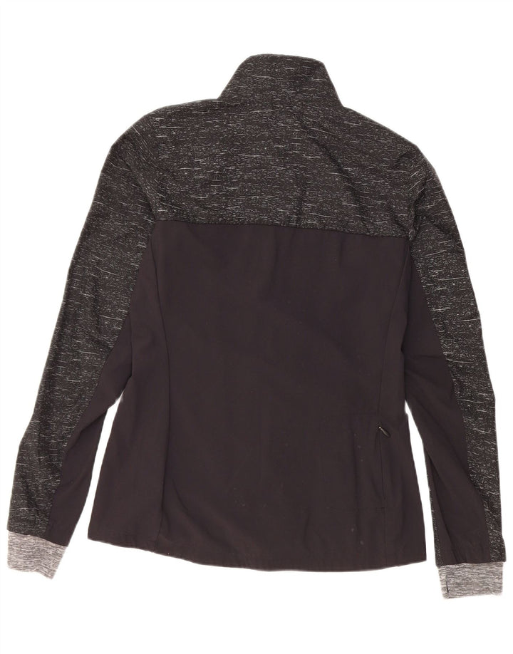 ADIDAS Womens Supernova Tracksuit Top Jacket UK 8/10 Pequeno Preto
