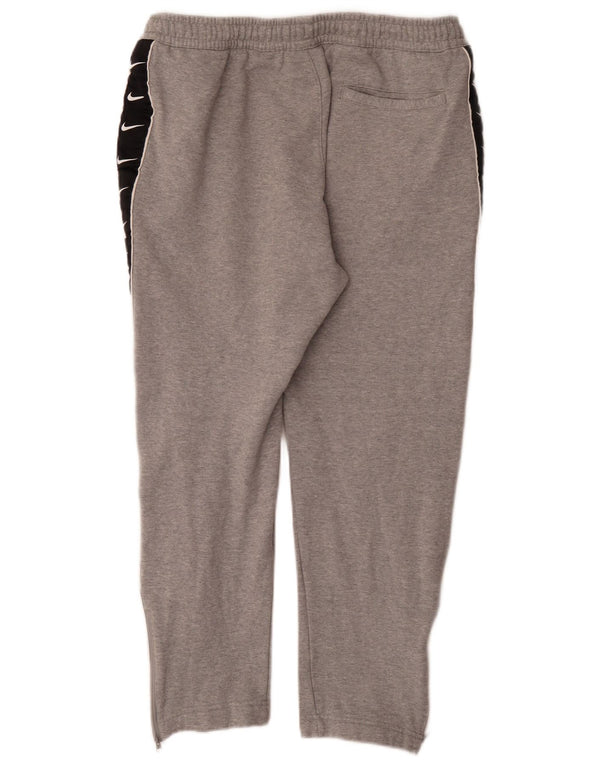 Calça de treino masculina Nike joggers cinza médio algodão