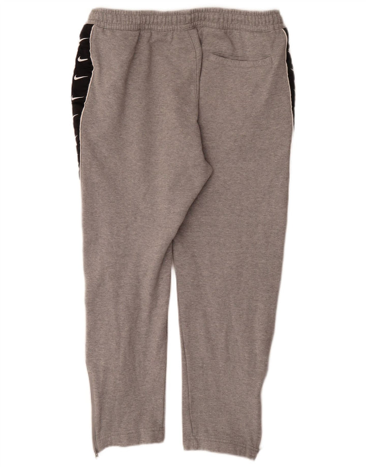 Calça de treino masculina Nike joggers cinza médio algodão
