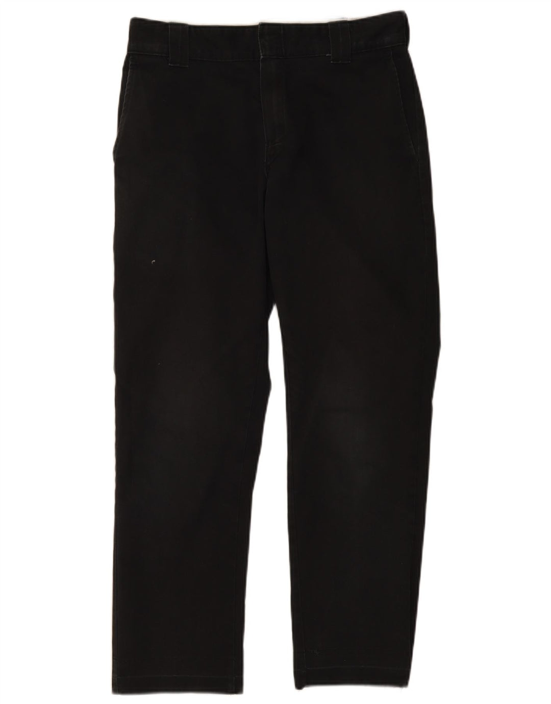 Calças casuais masculinas Dickies Slim Tapered W30 L28 poliéster preto
