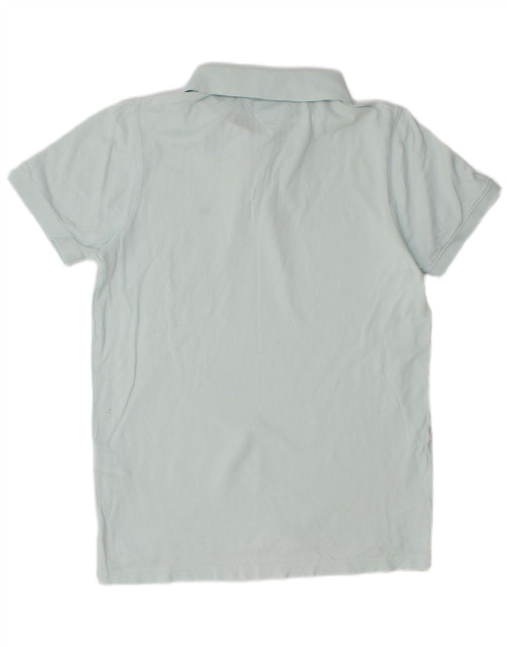 Camisa polo masculina TOMMY HILFIGER algodão azul médio