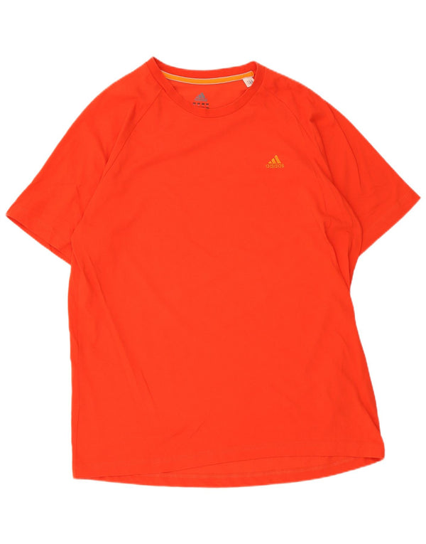 Camiseta Adidas Masculina Climalite Top XL Algodão Vermelho