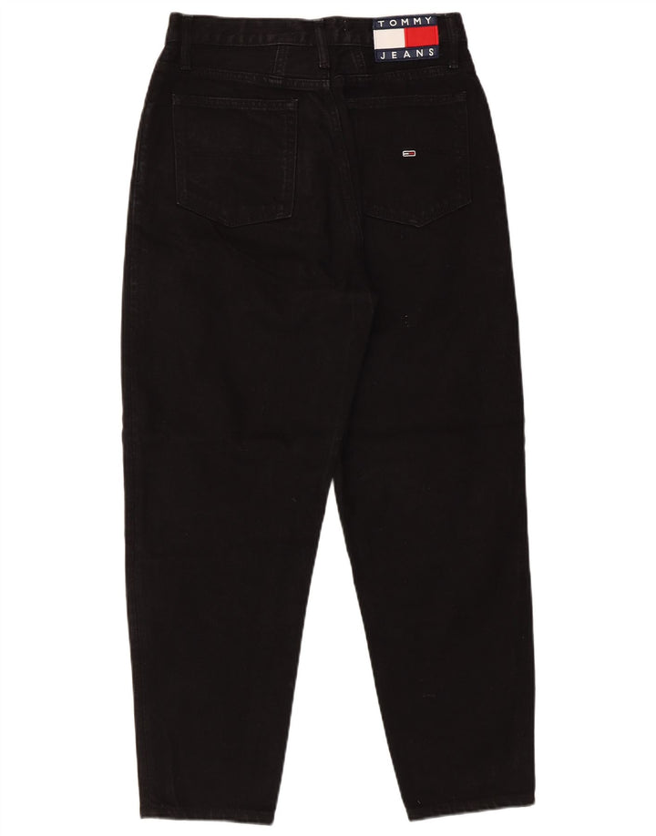 Calça jeans feminina TOMMY HILFIGER W27 L25 algodão preto