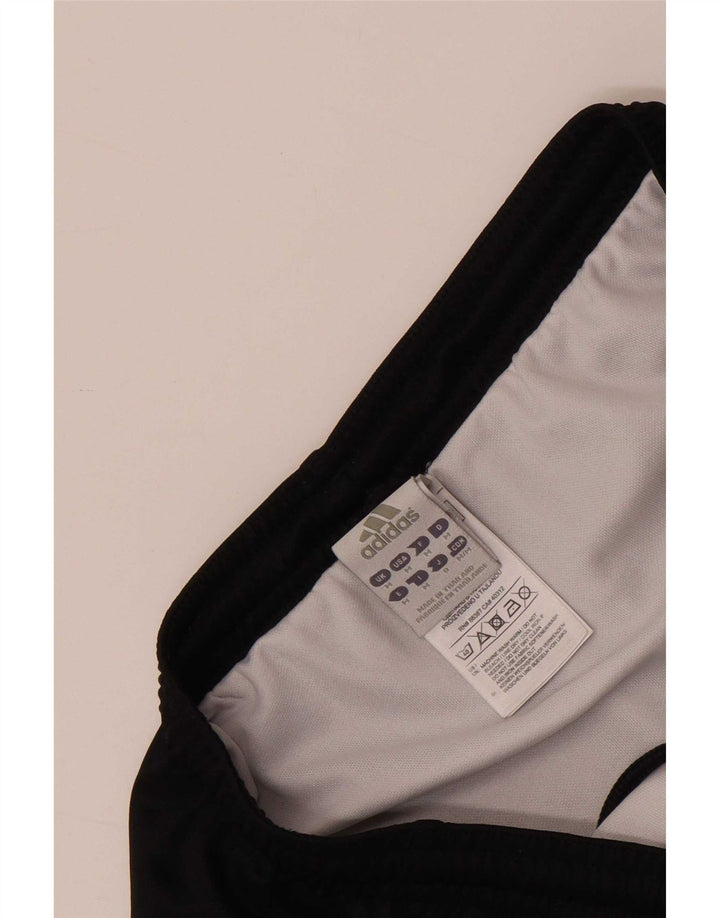 Shorts esportivos masculinos Adidas médio preto poliéster