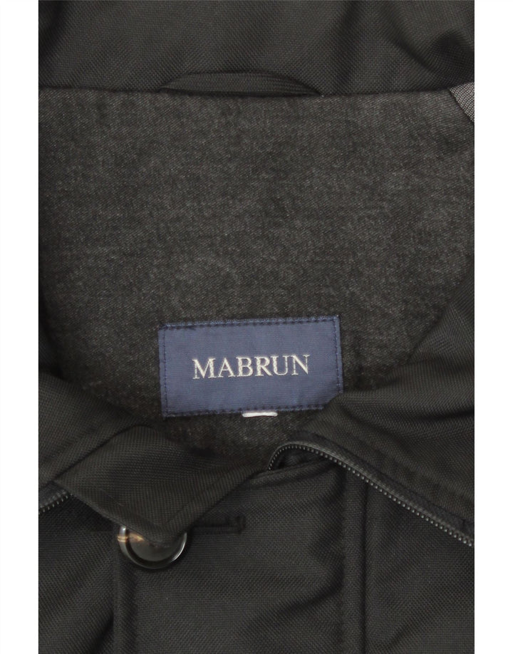 Jaqueta corta-vento masculina Mabrun UK 40 grande poliamida preta