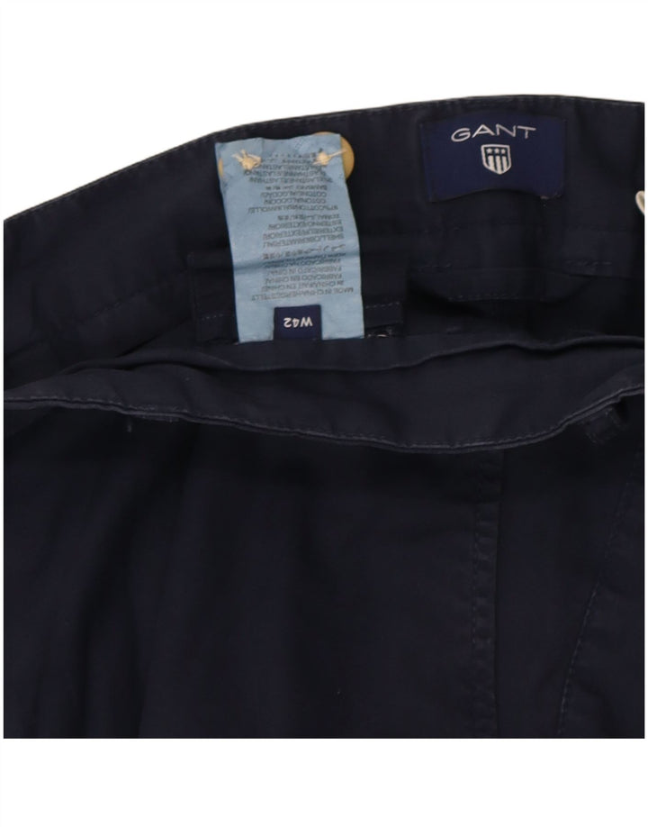 Gant Mens Chino Shorts W42 2XL Algodão Azul Marinho