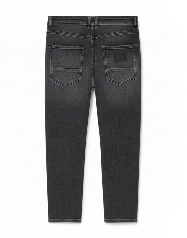 Zara Mens Skinny Jeans EU 44 Grande W34 L27 Algodão Cinza