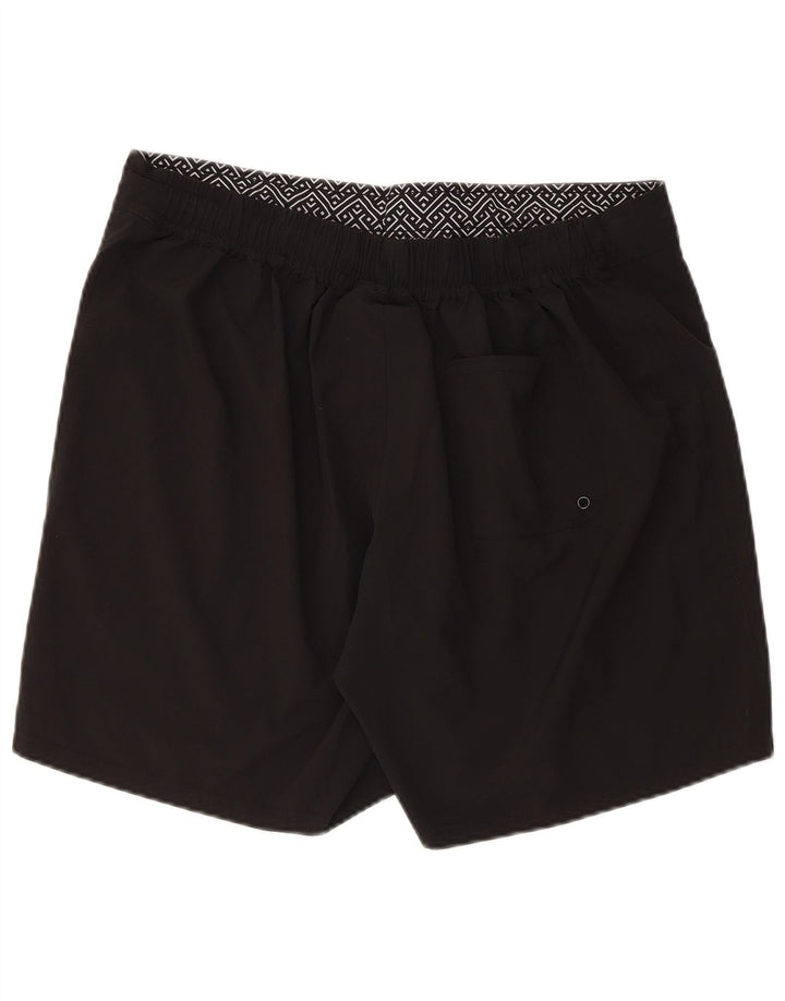 Shorts de natação das mulheres do armazém da montanha poliéster preto grande Reino Unido 16