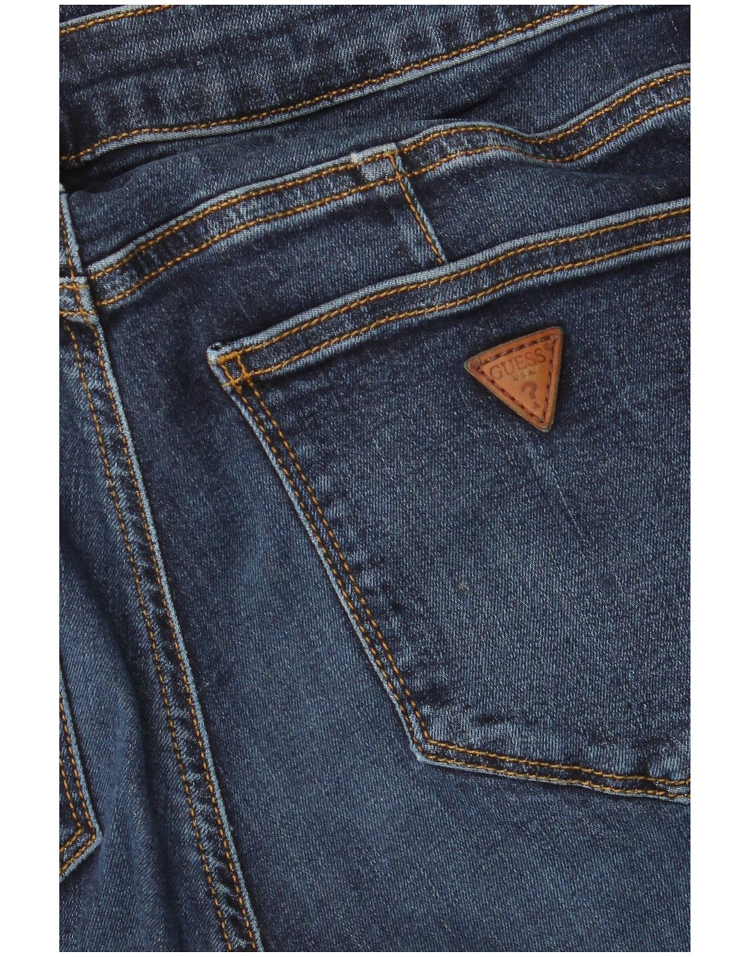 Guess Jeans Slim Feminino W26 L26 Azul Marinho