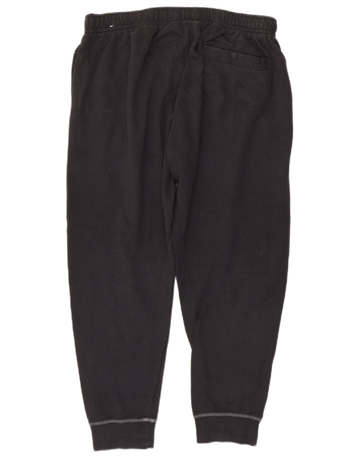 Calça esportiva feminina Nike Graphic Joggers UK 16 grande algodão preto