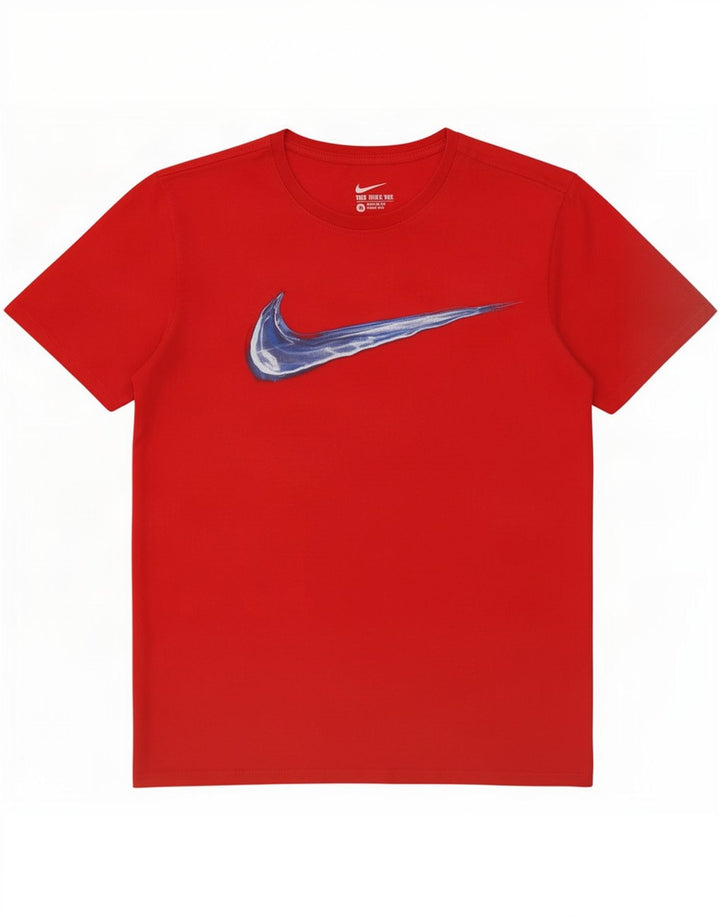 Camiseta Nike Masculina Athletic Cut Graphic Top Médio Vermelho