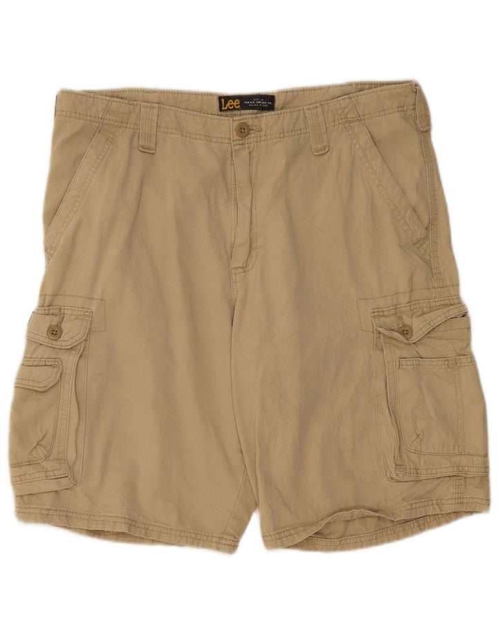 LEE Mens Cargo Shorts W36 Grande Bege