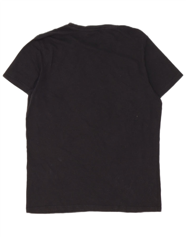 JACK & JONES Camiseta masculina Core Graphic Top médio algodão preto