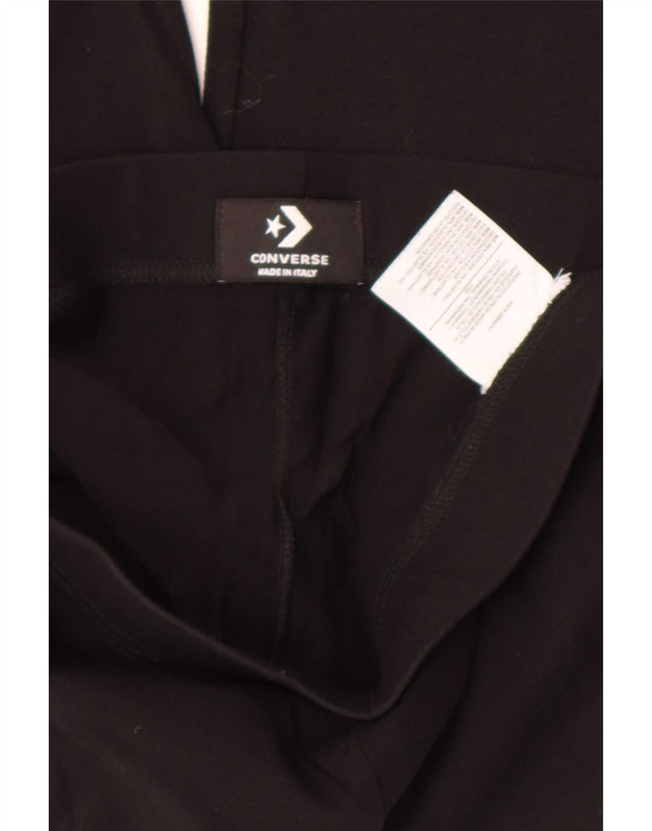 Leggings femininos Converse Graphic preto médio algodão