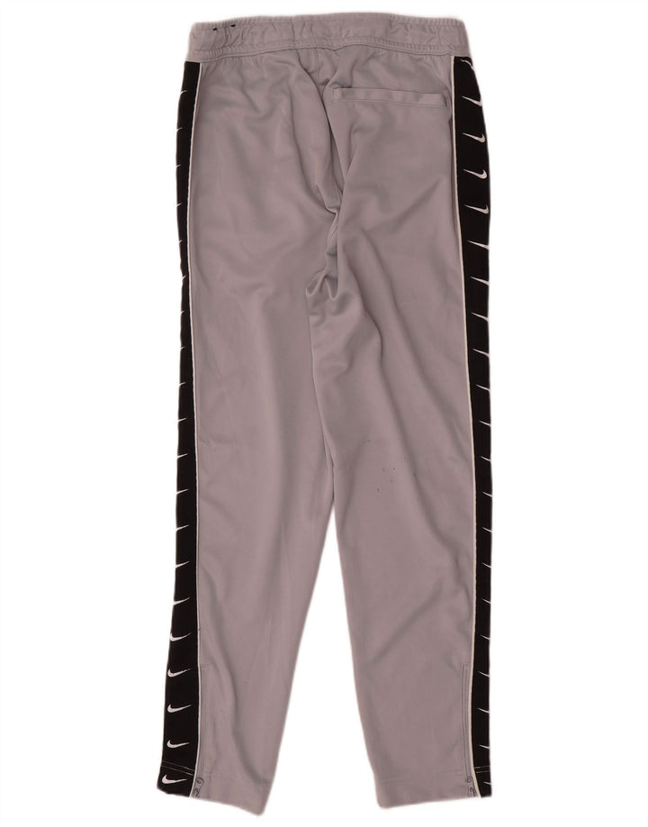 Calça esportiva Nike masculina gráfica pequena cinza colorblock poliéster
