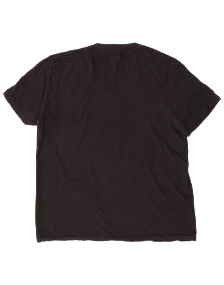 Camiseta feminina Levi's UK 16 grande algodão preto clássico