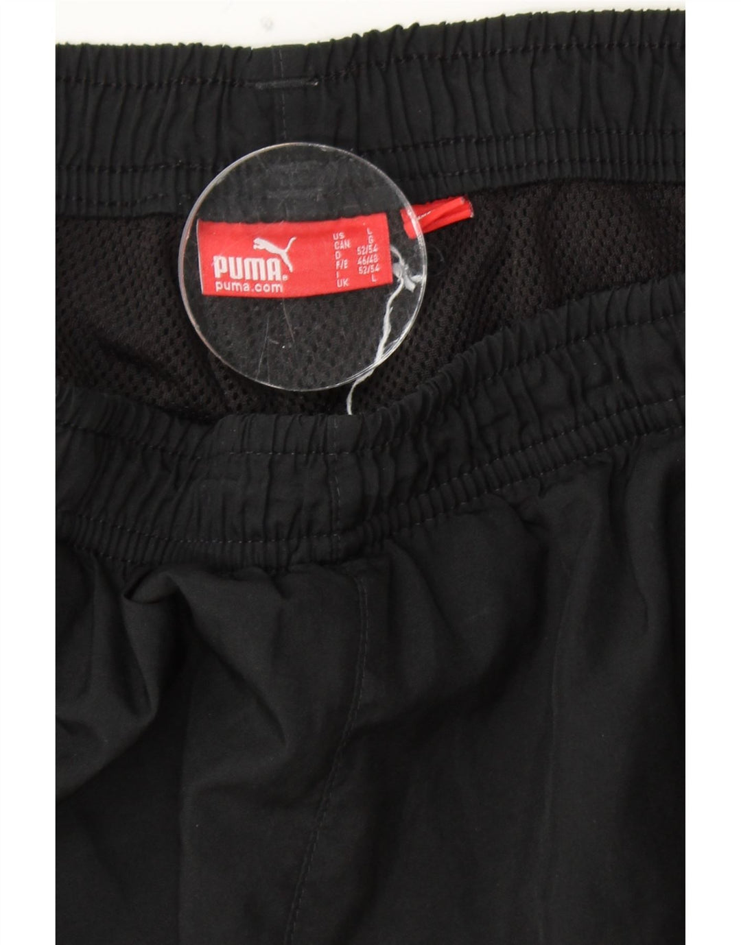 Calça de treino masculina PUMA Graphic Capri grande preta