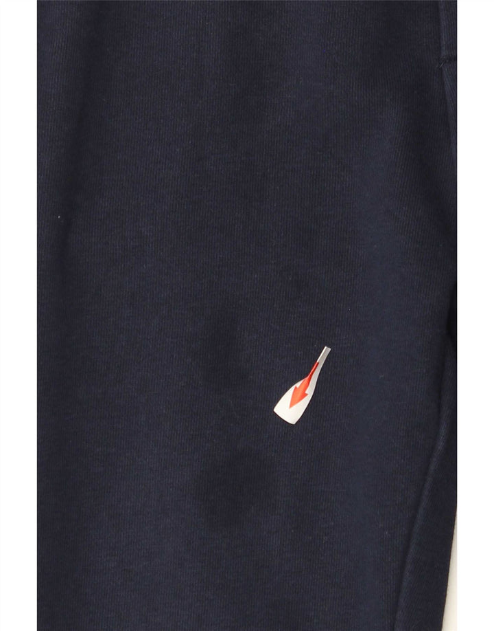 Calça de treino masculina Fila médio algodão azul marinho