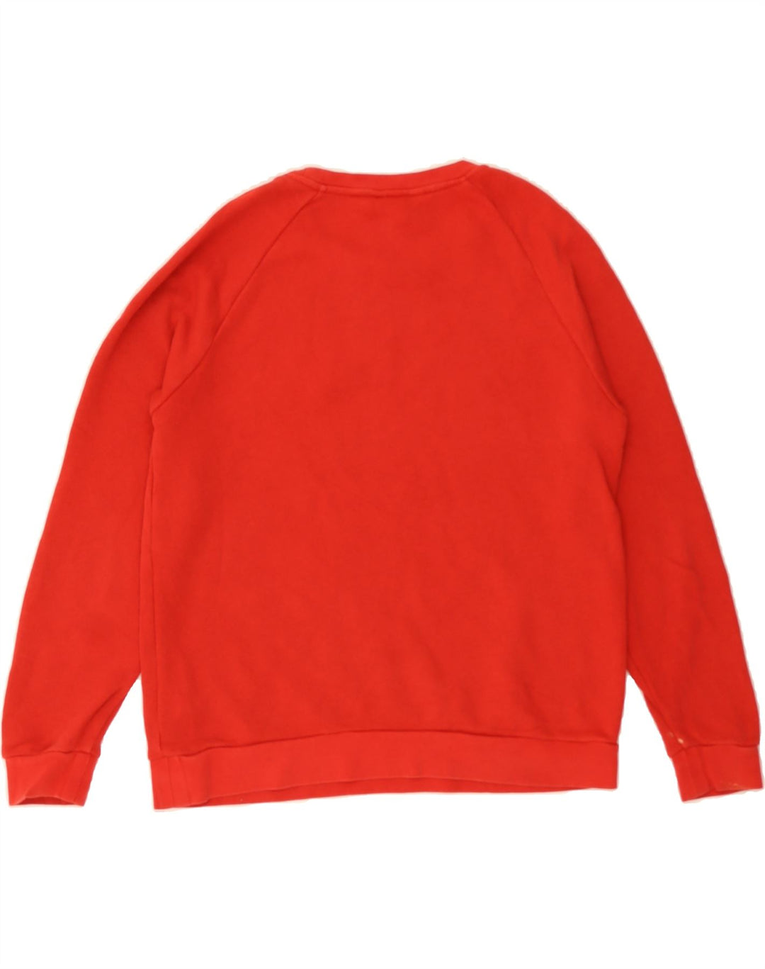 WHISTLES Mens Graphic Sweatshirt Jumper Small Red Cotton Vintage Whistles and Second-Hand Whistles from Messina Hembry 