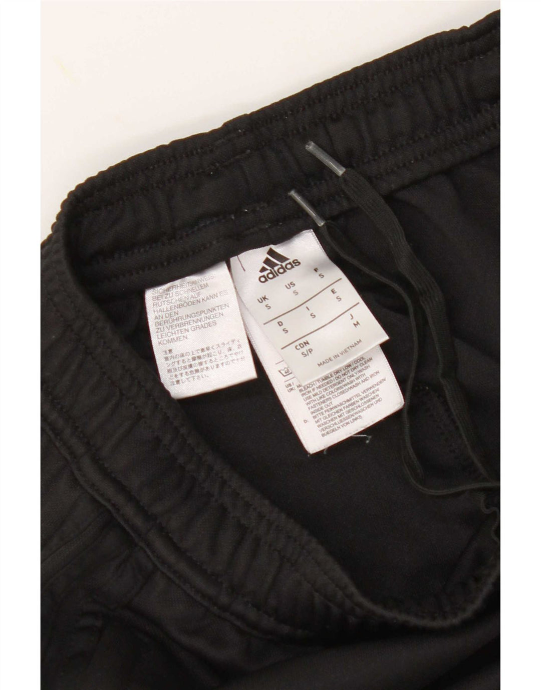 Calça Adidas Masculina Graphic Treino Pequeno Poliéster Preto