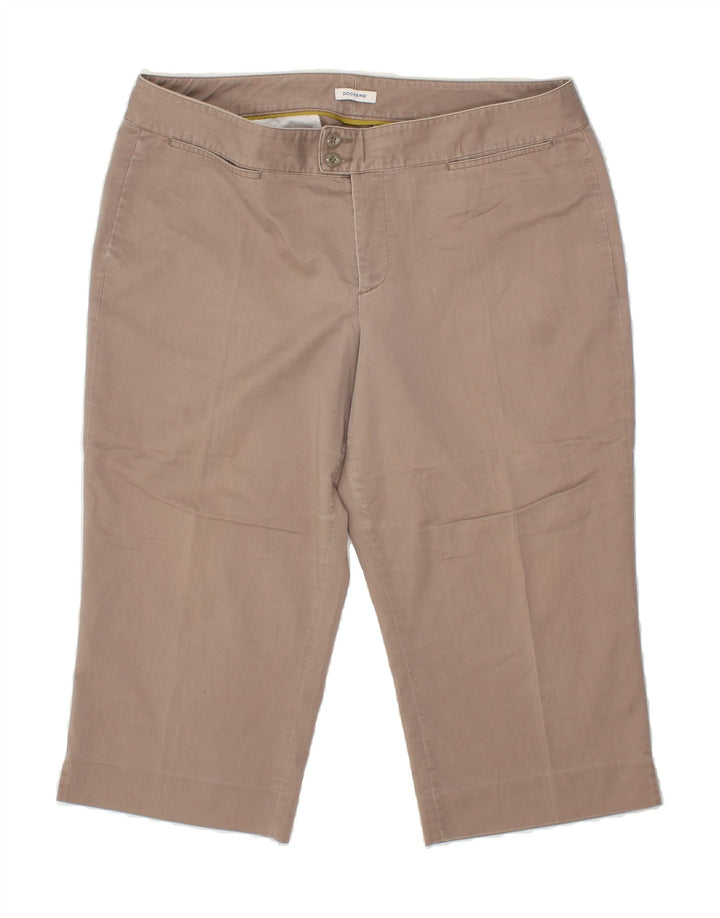DOCKERS Womens Casual Trousers US 16 XL W38 L20 Beige Cotton Vintage Dockers and Second-Hand Dockers from Messina Hembry 