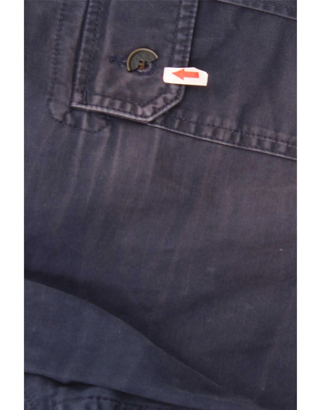 Shorts cargo masculino Timberland W42 2XL algodão azul marinho