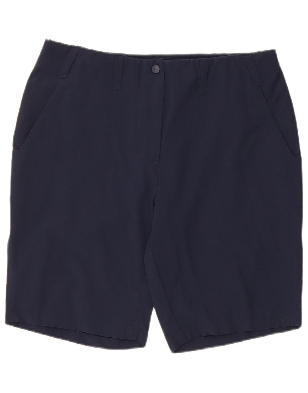 Rohan Womens Chino Shorts UK 12 Médio W32 Azul Marinho Poliamida