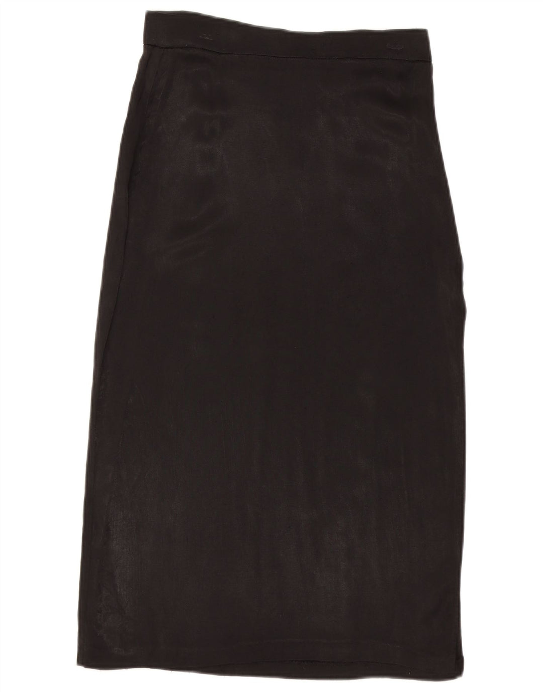 ZARA Saia Midi Feminina Média W28 Preta