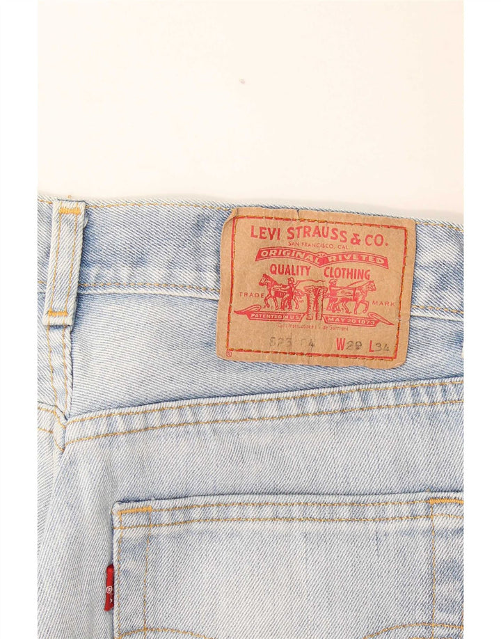Calça jeans feminina Bootcut Levi's W29 L31 azul algodão