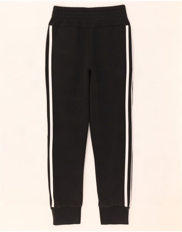 Adidas meninas calças de treino joggers 9-10 anos algodão preto