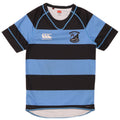 Camiseta masculina CANTERBURY XS poliéster listrado azul
